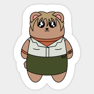 Cheryl Mason Bear Sticker